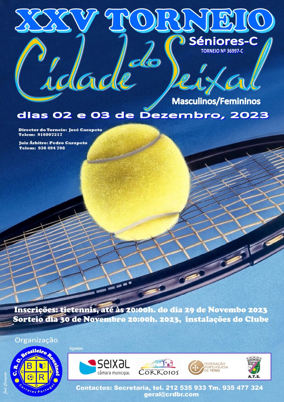 XXV Torneio Cidade do Seixal 2023 Clube Recreativo e Desportivo